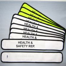 Customised Wrap Armband - Health & Safety Rep.